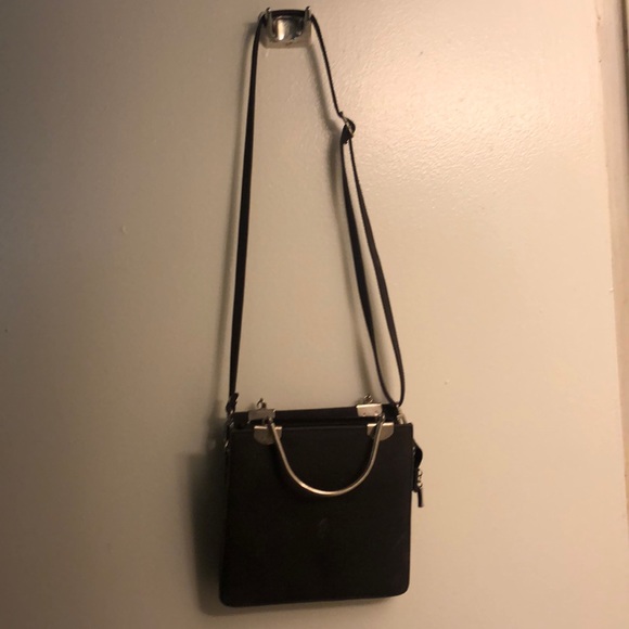 Brown  purse bag cute purse nylon with 2 handles - Picture 3 of 8